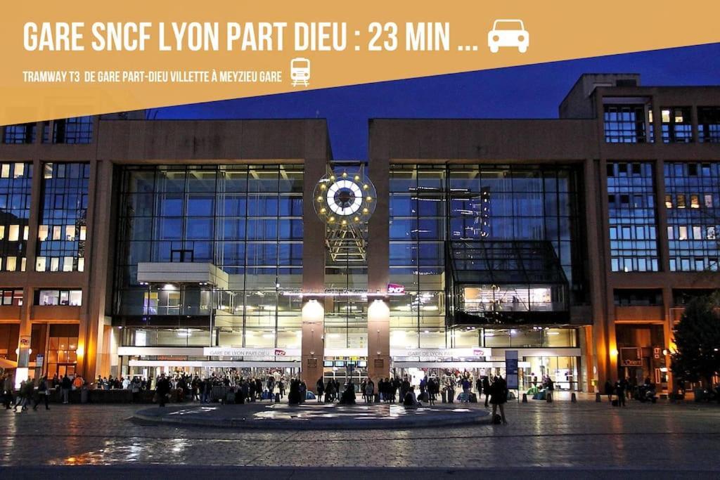 Comfort And Tranquility Near Lyon And Groupama Stadium, 4 Personnes ميزيو المظهر الخارجي الصورة